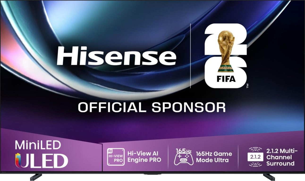 Hisense 100U7Q PRO 2,54 m (100 ) 4K Ultra HD Smart TV Wifi Noir Neuf