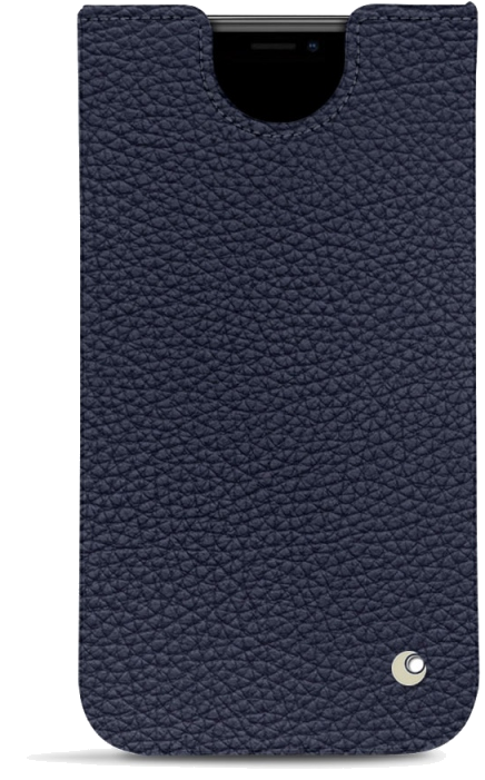 Pochette cuir Apple iPhone 11 Pro - PochetteBleu