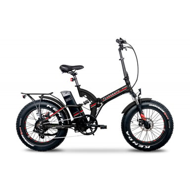 Argento e-Mobility Bi Max+ Negro, Rojo Aluminio 50,8 cm (20'') 25 kg
