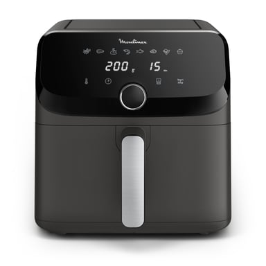 Moulinex Easy Fry Mega EZ855HF0 Friggitrice singola 7,5 L Autonoma 2020 W ad aria calda Nero, Grigio