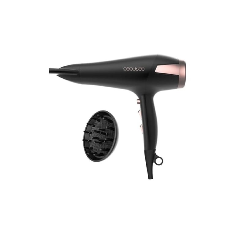 Cecotec Sèche cheveux Bamba IoniCare Elegance avec Moteur AC Technologie Ions et Grand débit d’Air - vue 2