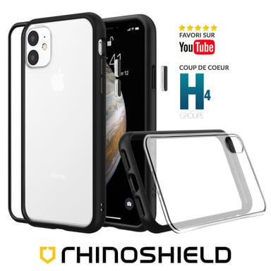 Funda RhinoShield Mod NX compatible con [iPhone 11] - Personalizable - Negro