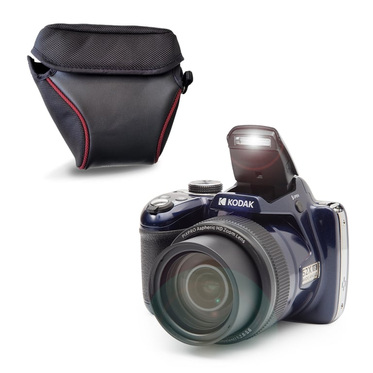 Kodak Pixpro Astro Zoom AZ528 - Appareil Photo Numérique Bridge, Zoom X52, Grand Angle de 24 mm, 16 Mégapixels CMOS, LCD 3 , Wi-Fi, Rafale 6 i/s, Contrôle sans fil Bleu - vue 4