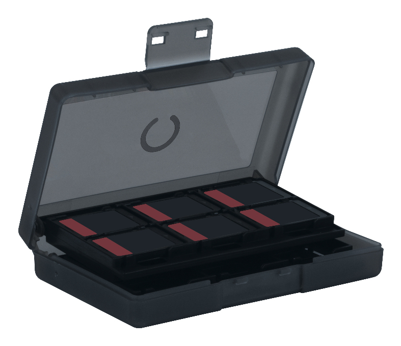 Boîtier de protection et transport KONIX Pour cartouches de jeux Nintendo Switch 2 Antichoc 24 rangements - vue 4