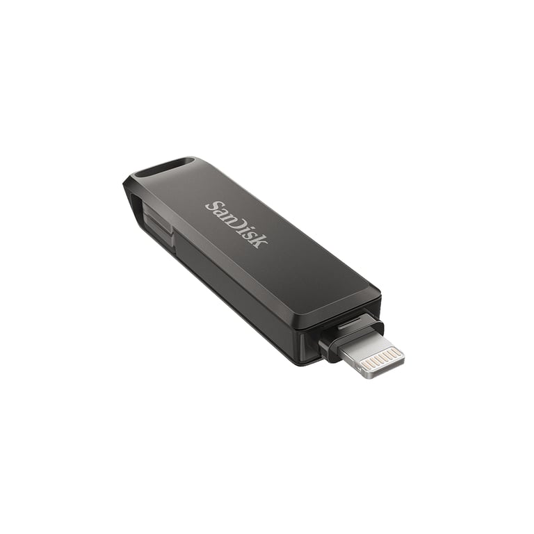 SanDisk iXpand lecteur USB flash 128 Go USB Type-C / Lightning 3.2 Gen 1 (3.1 Gen 1) Noir - Neuf