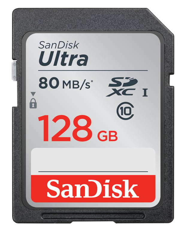 SanDisk Ultra SDXC UHS I Classe 10 Neuf