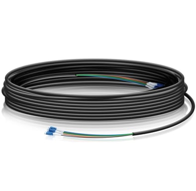 Ubiquiti FC-SM-200 Cable de fibra óptica LC de modo único 60,96 m Negro