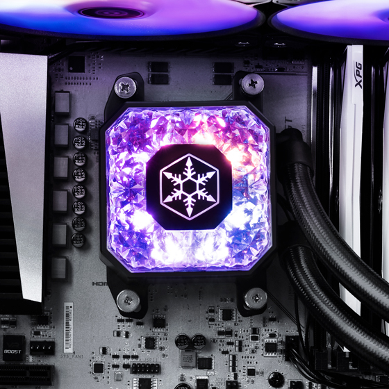 Silverstone IceGem 360 Processeur Refroidisseur de liquide tout en un 12 cm Neuf - vue 3