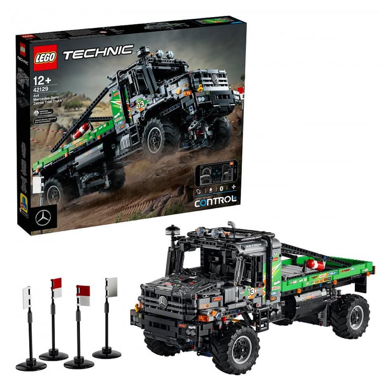 LEGO Technic Camion d'essai Mercedes Benz Zetros 42129 - vue 4