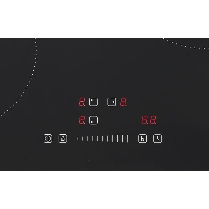 Plaque induction 3 foyers CONTINENTAL EDISON 3 timers 3 boosters - vue 4