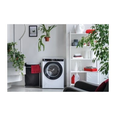 Lave-linge frontal 10kg HOOVER 1400tr/min Moteur induction 60cm, HOOVHWP610AMBC
