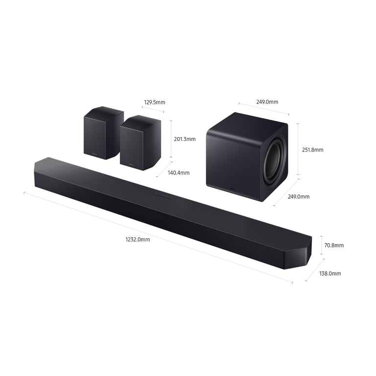 Soundbar Samsung HW Q900FZF 5 - vue 4