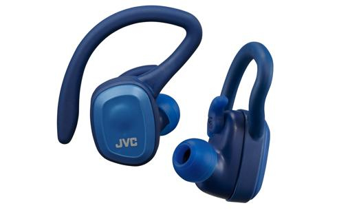 JVC HA-ET45T-A-U écouteur/casque Sans fil Crochets auriculaires, Ecouteurs Musique Bluetooth Bleu - Neuf