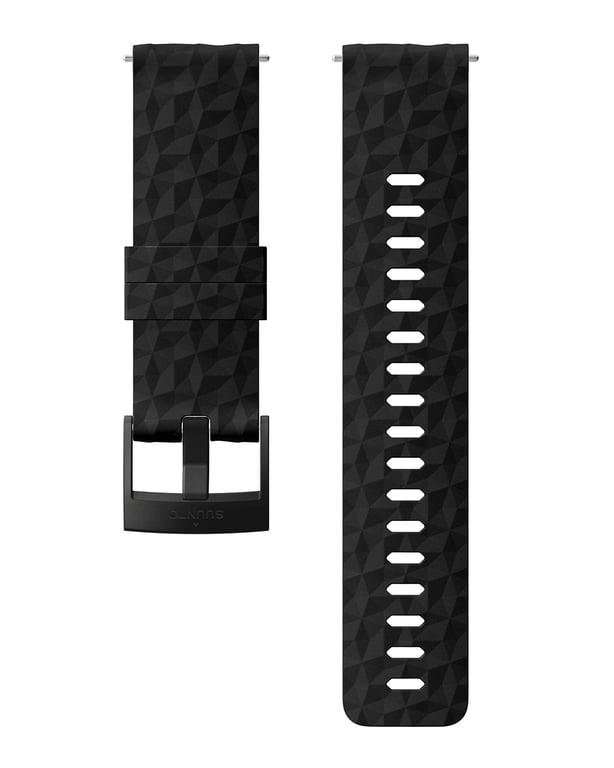 Suunto Bracelet de remplacement Original pour les Montres Suunto Spartan Sport WRH Suunto 9 Silicone Longueur : 22 3 cm Largeur : 24 mm avec Broches de fixation SS050221000 Neuf - vue 2