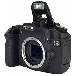 Canon EOS 40D+ Ef-S 18-55Mm + Ef-S 55-250Mm Kit D'Appareil-Photo Slr 10,1 Mp Cmos 3888 X 2592 Pixels Noir - Très Bon État