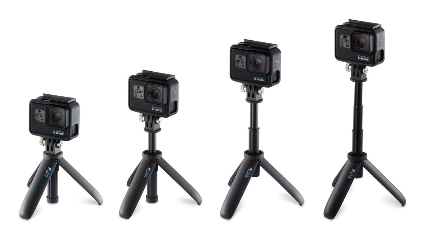 Trépied GoPro Shorty – Mini Perche Extensible, Compatible Toutes Caméras HERO - vue 6