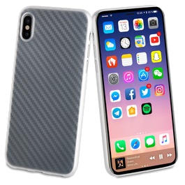 Coque Carbon Edition Transparent Apple Iphone X Xs