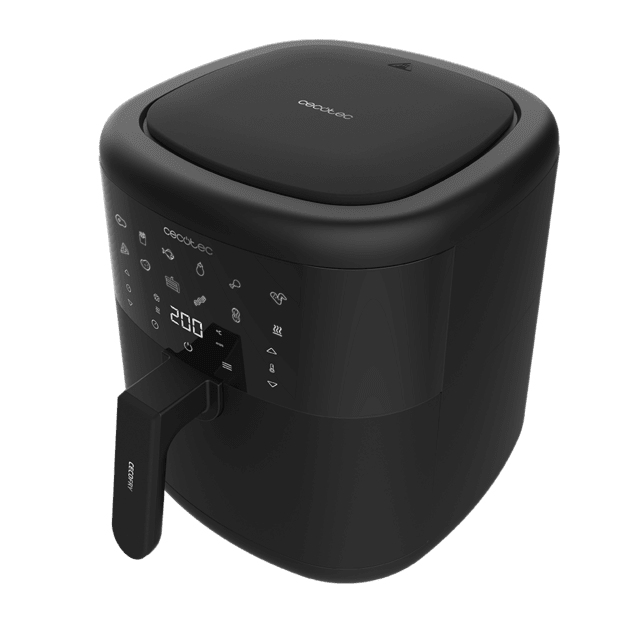 Cecotec Friteuse sans Huile de 6 Cecofry Bombastik 6000 Full. Air Fryer de Technologie PerfectCook Régulation de la Température et du Temps Contrôle Tactile 12 Modes Accessoires - vue 3