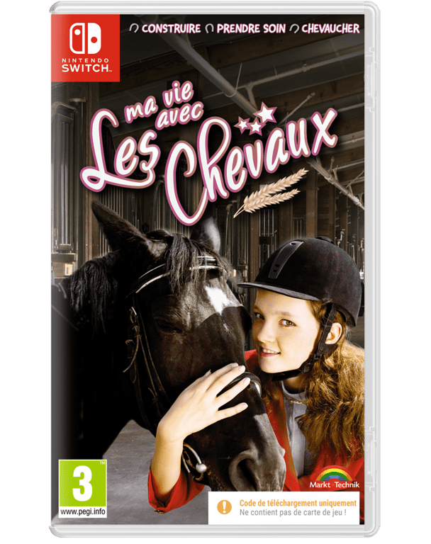 Ma vie avec les chevaux Nintendo SWITCH Code de téléchargement Neuf