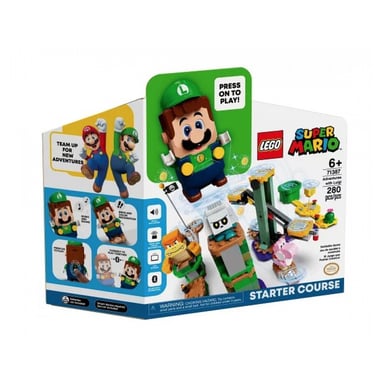 LEGO® Super Mario?: Las aventuras de Luigi Starter Pack con sensor de color
