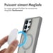 imoshion Coque Color Guard avec MagSafe pour Samsung Galaxy S25 Ultra - Gris