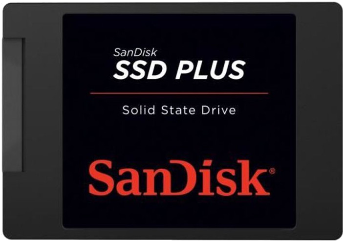 SANDISK - Disque SSD Interne - SSD Plus - 240 Go - 2,5 (SDSSDA-240G-G26)