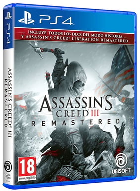 Ubisoft Assassin's Creed III Remastered Standard Allemand, Anglais, Espagnol, Français, Italien, Polonais, Russe PlayStation 4