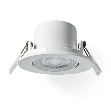 Nedis Plafón Inteligente Wi-Fi Redondo Ángulo de Haz Ajustable 360lm 6500k Blanco