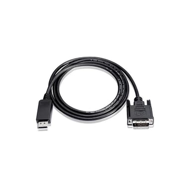 Techly ICOC DSP-C12-050 cable de vídeo y adaptador 5 m DisplayPort DVI Negro
