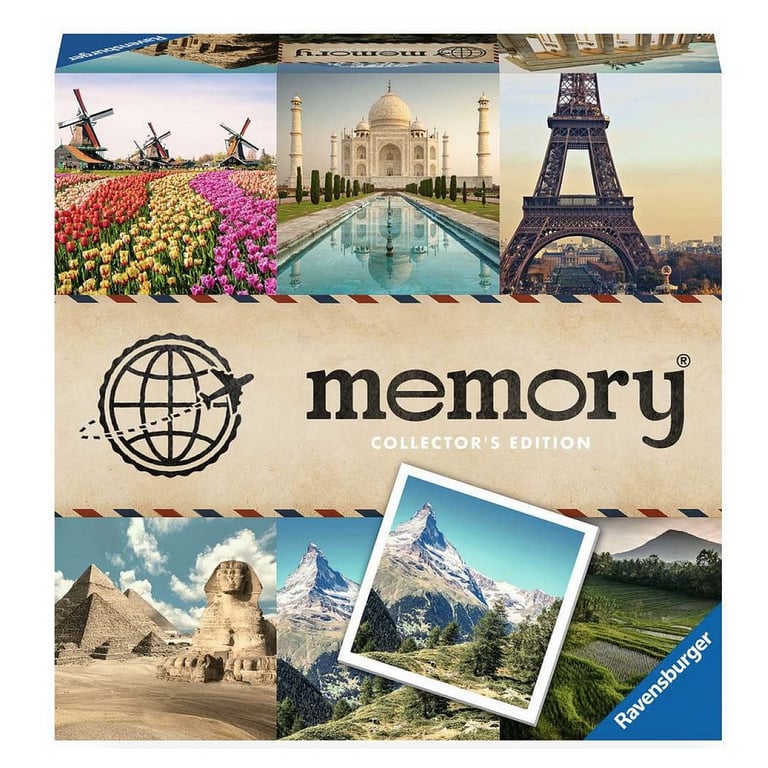 Ravensburger Jeu Educatif Collectors' Memory® Voyage Un Premier Jeu éducatif mêlant Observation Association et mémorisation A partir de 27379 - vue 8