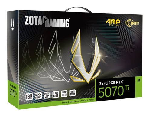 ZOTAC GeForce RTX 5070 Ti AMP Extreme Intinity 16GB GDDR7