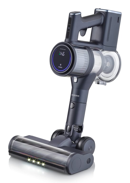 Severin HV 7179 aspirateur balai et balai électrique Batterie Sec Sans sac 0 5 Métallique 2 2 Ah Neuf - vue 2