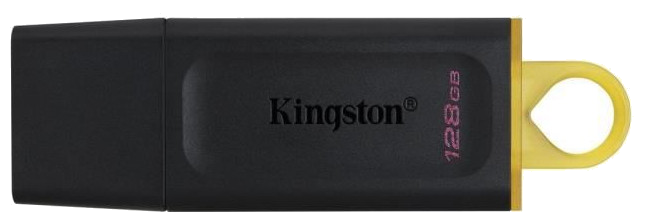 KINGSTON Clé USB DataTraveler Exodia 128GB - Avec capuchon de protection et anneaux pour porte clés