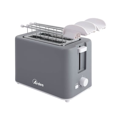 Ardes ARTOAST05 – TOSTO CUBE – Grille-pain 2 tranches Gris - Neuf