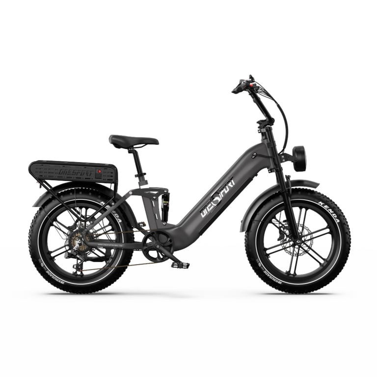 Vélo Électrique ONESPORT OT08 PRO Moteur Batterie 48V18AH*2 Pneus De 20 Pouces Freins à Disque Neuf - vue 4