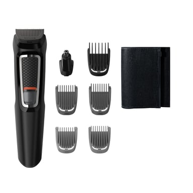Philips MULTIGROOM Series 3000 MG3720/15 tondeuse à cheveux Noir Hybrides nickel-métal (NiMH)