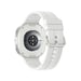 Galaxy Watch 9 (2026) GPS, caja de aluminio plateado de 40 mm con correa color crema.