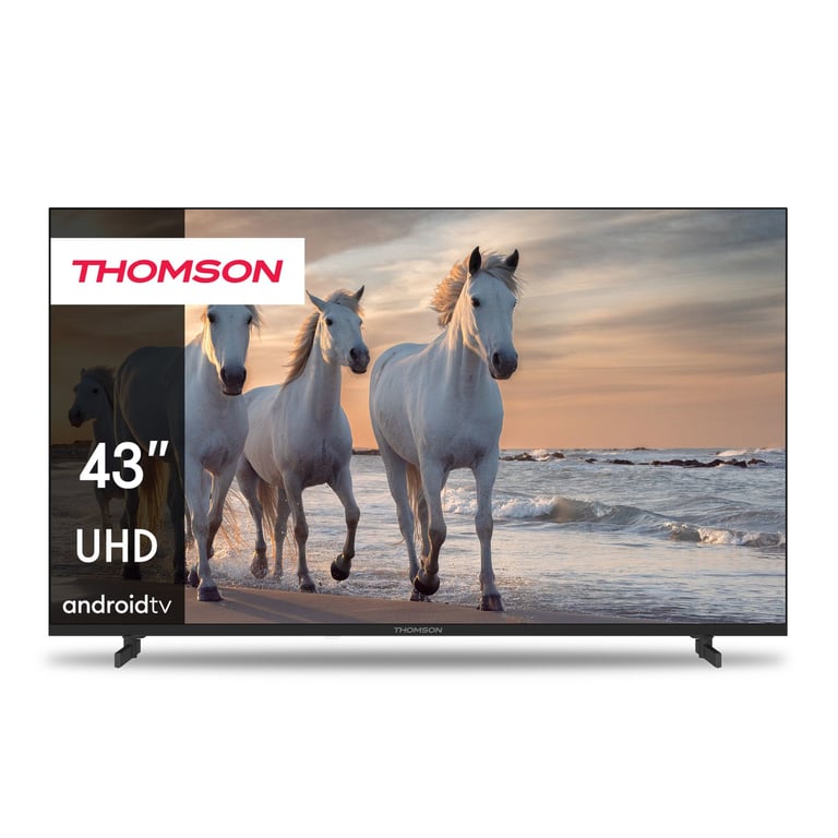 THOMSON 55 Pouces 139 cm 4K Ultra HD Smart Android TV Google Assistant Wi FI Dolby Digital Bluetooth Triple Tuner CâbleSatelliteAntenne HDMI CI+ A+ Panneau – 55UA5S13 - vue 8