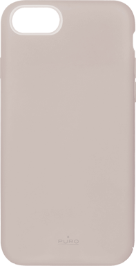 Apple iPhone 6/7/8/SE/SE22 Funda Silicona Icono Rosa Puro