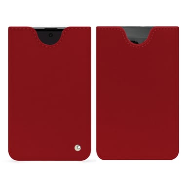 Pochette cuir Google Pixel Fold - Pochette - Rouge - Cuir lisse