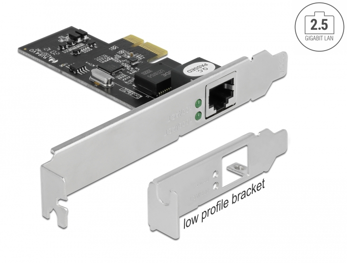 DeLOCK Carte PCI Express x1 vers 1 x 2 5 Gigabit LAN Neuf - vue 6
