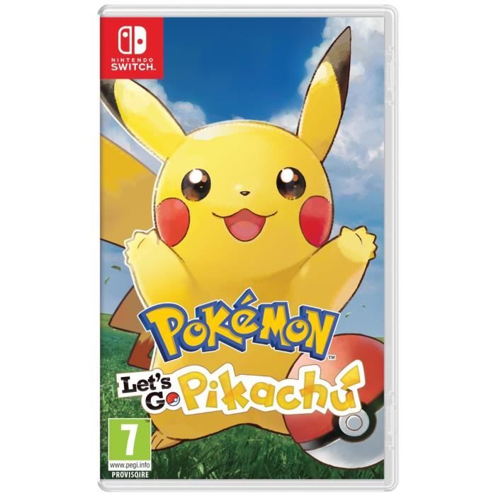 Pokémon: Let'S Go, Pikachu ? Jeu Nintendo Switch - Excellent État