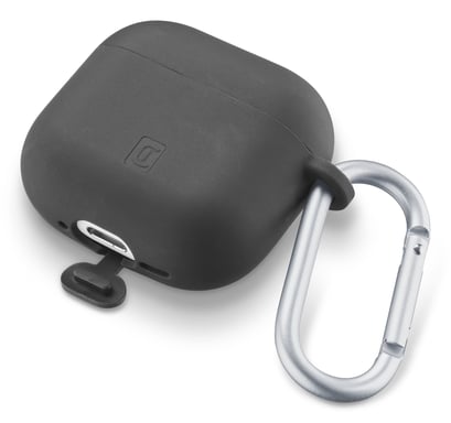 Cellularline 8018080489624 Funda Negra de Silicona