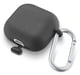 Cellularline 8018080489624 Funda Negra de Silicona