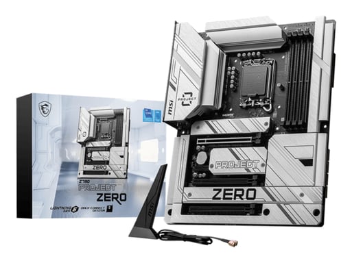 MSI Z790 PROJECT ZERO carte mère Intel Z790 LGA 1700 ATX - Neuf