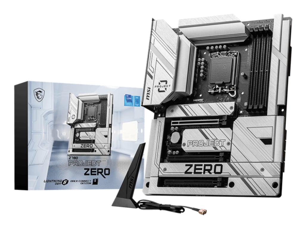MSI Z790 PROJECT ZERO carte mère Intel Z790 LGA 1700 ATX - Neuf