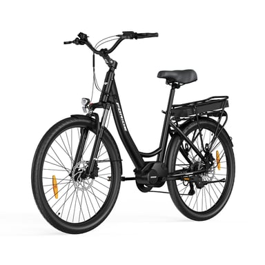 Foride Urbano 2 Bici Elettrica Motore Centrale Batteria Esterna, Spina UE, 36V 250W 13Ah