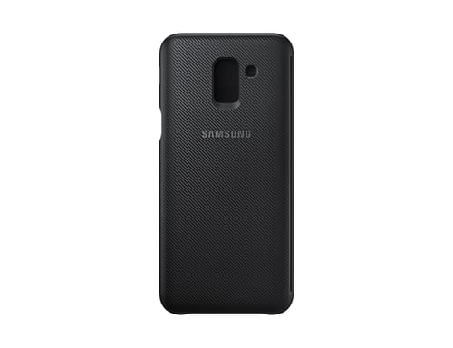 Samsung EF-WJ600 coque de protection pour téléphones portables 14,2 cm (5.6'') Étui avec portefeuille Noir Samsung Galaxy J6 (2018)