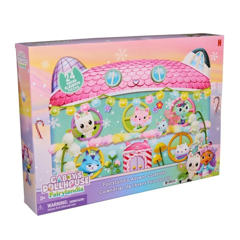 Calendrier de l'Avent SPIN MASTER Gabby et la Maison Magique Féérie-Land 24 surprises Multicolore - Neuf