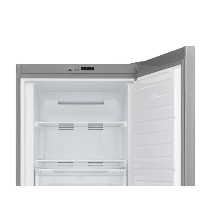 Congélateur armoire Total No Frost dégivrage automatique Classe E L70 cm x H191 cm x P75 5 cm Inox - vue 5